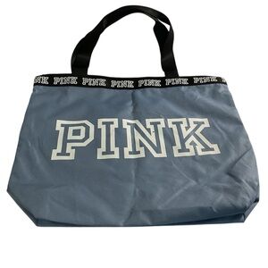 Victorias Secret “Pink” tote bag NWOT
Light blue / dark blue